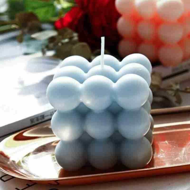 AromaCube: Geometric Twisted Bubble Candle