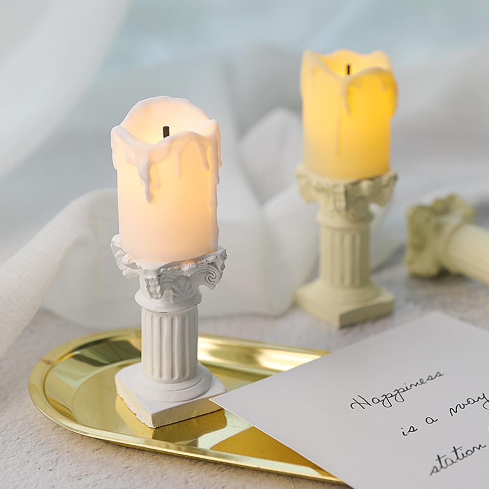 European Elegance Simulation Candle Set